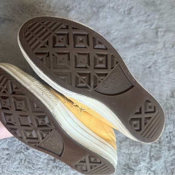 Converse ONE STAR LOW 'SUNBAKED' Yellow Sneakers Shoes - Picture 8 of 10